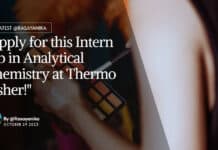 "Apply for this Intern Job in Analytical Chemistry at Thermo Fisher!"