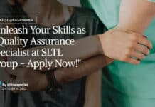 "Unleash Your Skills as a Quality Assurance Specialist at SLTL Group - Apply Now!"