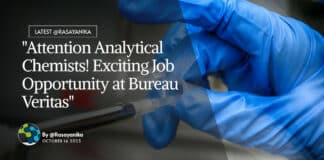 "Attention Analytical Chemists! Exciting Job Opportunity at Bureau Veritas"