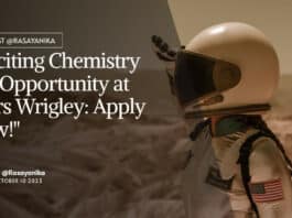"Exciting Chemistry Job Opportunity at Mars Wrigley: Apply Now!"