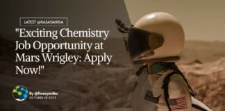 "Exciting Chemistry Job Opportunity at Mars Wrigley: Apply Now!"
