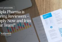 "Cipla Pharma is Hiring Reviewers - Apply Now and Join Our Team!"