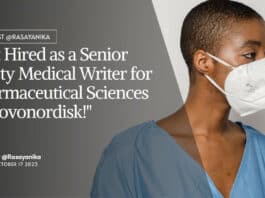 "Get Hired as a Senior Safety Medical Writer for Pharmaceutical Sciences at Novonordisk!"