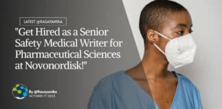 "Get Hired as a Senior Safety Medical Writer for Pharmaceutical Sciences at Novonordisk!"