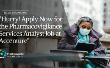 Hurry! Apply Now for the Pharmacovigilance Services Analyst Job at Accenture "Hurry! Apply Now for the Pharmacovigilance Services Analyst Job at Accenture"