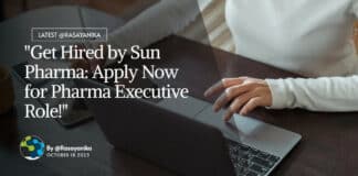 "Get Hired by Sun Pharma: Apply Now for Pharma Executive Role!"