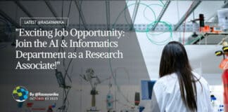 "Exciting Job Opportunity: Join the AI & Informatics Department as a Research Associate!"