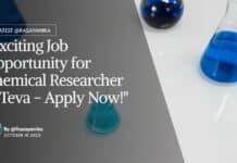 "Exciting Job Opportunity for Chemical Researcher at Teva - Apply Now!"