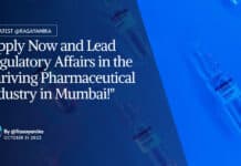 "Apply Now and Lead Regulatory Affairs in the Thriving Pharmaceutical Industry in Mumbai!"