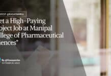 Manipal College of Pharmaceutical Sciences Project Job