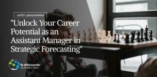 "Unlock Your Career Potential as an Assistant Manager in Strategic Forecasting"