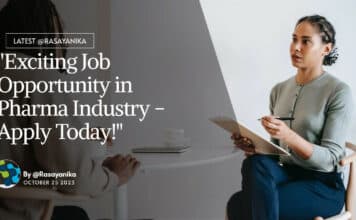 Exciting Job Opportunity in Pharma Industry – Apply Today! "Exciting Job Opportunity in Pharma Industry - Apply Today!"