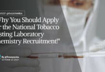 Govt National Tobacco Testing Laboratory Chemistry Recruitment