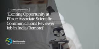 Associate Scientific Communications Reviewer at Pfizer For Pharma