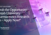 Panjab University Pharmaceutics Research Job Recruitment - Apply Now!