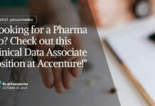 Pharma Job at Accenture