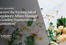 "Discover the Exciting Job of a Regulatory Affairs Manager in a Leading Pharmaceutical Organization!"