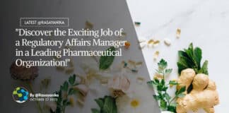 "Discover the Exciting Job of a Regulatory Affairs Manager in a Leading Pharmaceutical Organization!"