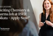 "Exciting Chemistry & Pharma Job at IISER Kolkata - Apply Now!"