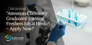 Freshers Job at Henkel - Chemistry Candidates Apply Online Now!