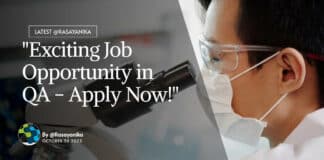 "Exciting Job Opportunity in QA - Apply Now!"