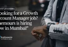 "Looking for a Growth Account Manager job? Chemours is hiring now in Mumbai!"