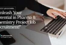 "Unleash Your Potential in Pharma & Chemistry Project Job Recruitment!"