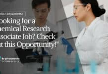 "Looking for a Chemical Research Associate Job? Check out this Opportunity!"