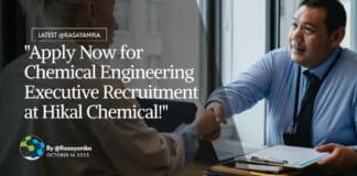 Hikal Chemical Engineering Executive Recruitment - Apply Now!