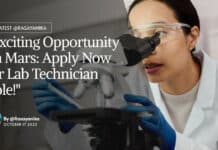 Mars Lab Technician Recruitment For Chemistry Candidates - Apply Now!