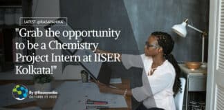 Chemistry Project Intern Recruitment at IISER Kolkata