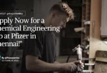 "Apply Now for a Chemical Engineering Job at Pfizer in Chennai!"