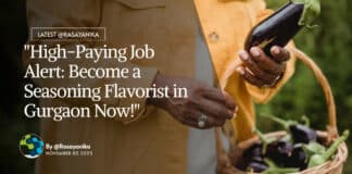 "High-Paying Job Alert: Become a Seasoning Flavorist in Gurgaon Now!"