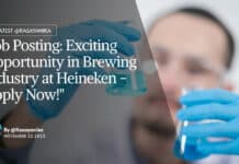 "Job Posting: Exciting Opportunity in Brewing Industry at Heineken - Apply Now!"