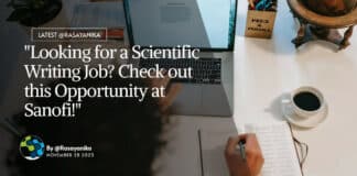 "Looking for a Scientific Writing Job? Check out this Opportunity at Sanofi!"