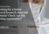 "Looking for a Senior Clinical Research Associate in Noida? Check out this exciting opportunity!"