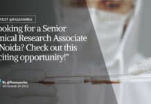 "Looking for a Senior Clinical Research Associate in Noida? Check out this exciting opportunity!"