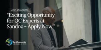"Exciting Opportunity for QC Experts at Sandoz - Apply Now!"