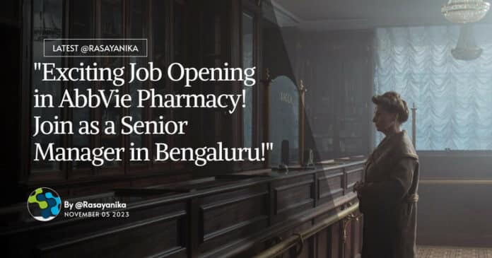 AbbVie Pharmacy Regulatory Affairs Job Opening
