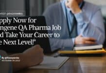 "Apply Now for Syngene QA Pharma Job and Take Your Career to the Next Level!"