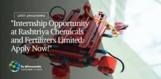 Internship at Rashtriya Chemicals and Fertilizers Limited (RCF)