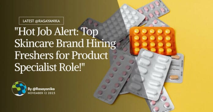 Freshers BPharma Chemistry Job Opening at Minimalist - Apply For Product Specialist Role