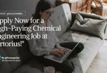 "Apply Now for a High-Paying Chemical Engineering Job at Sartorius!"