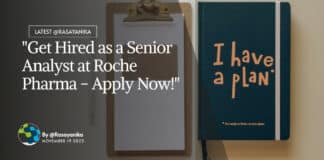 "Get Hired as a Senior Analyst at Roche Pharma - Apply Now!"