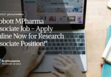 "Abbott MPharma Associate Job - Apply Online Now for Research Associate Position!"