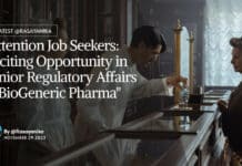 "Attention Job Seekers: Exciting Opportunity in Senior Regulatory Affairs at BioGeneric Pharma"