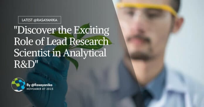 Apotex Chemistry Scientist Job - Analytical R&D Job Opening