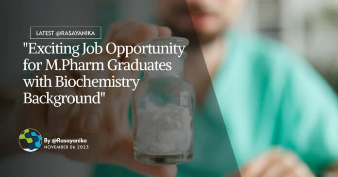 MPharma Scientist Jobs Bangalore - Serotonin Labs Inc Hiring