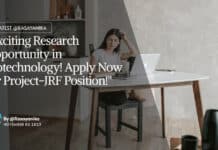 "Exciting Research Opportunity in Biotechnology! Apply Now for Project-JRF Position!"