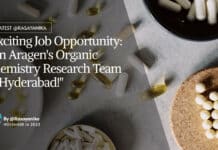 "Exciting Job Opportunity: Join Aragen's Organic Chemistry Research Team in Hyderabad!"